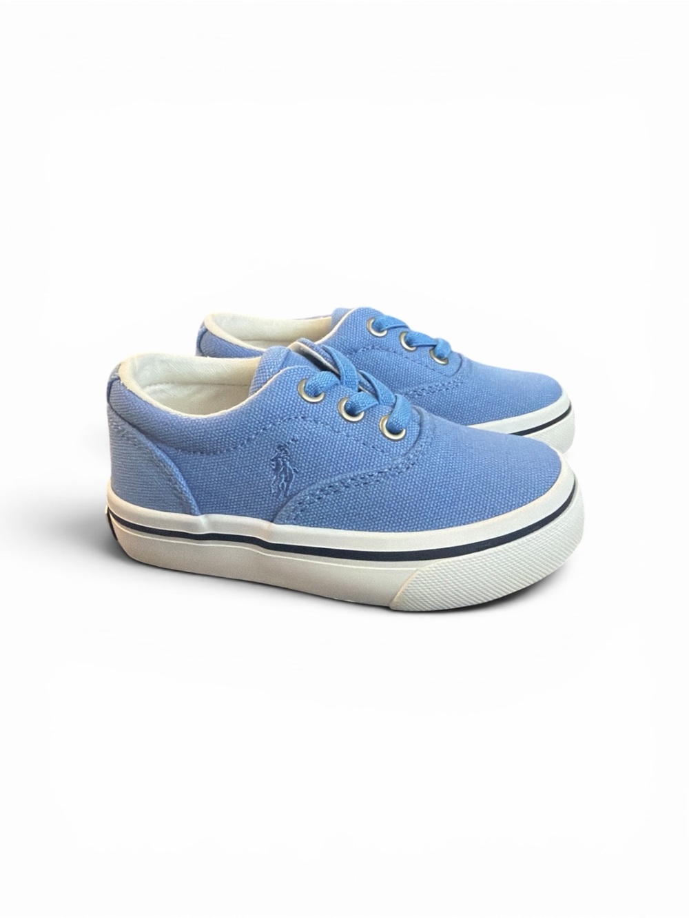 Polo Ralph Lauren Canvas Keaton Sneaker. Toddler Boy Size 5.5. New In Box.